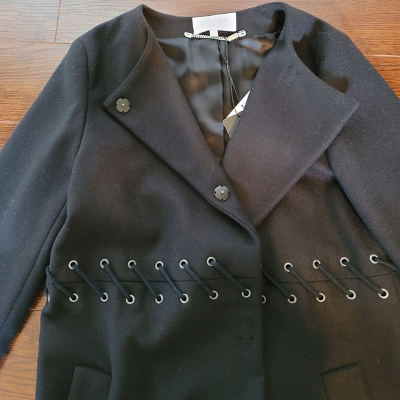 Escada Wool Coat size 34 - Picture 1 of 8